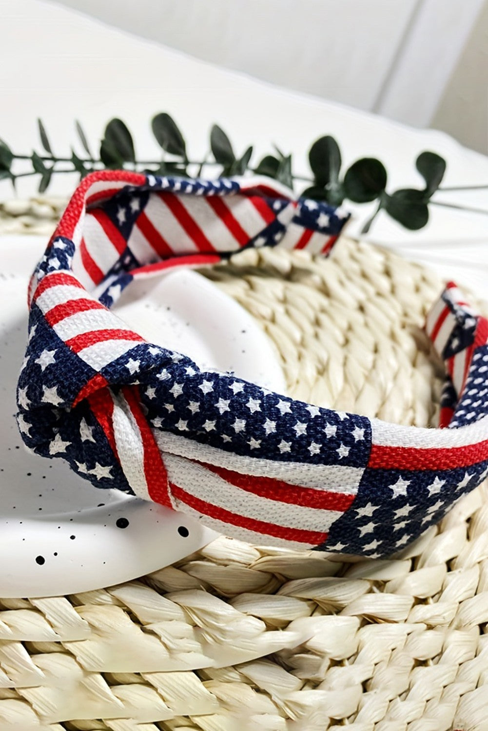 USA Knotted Headband