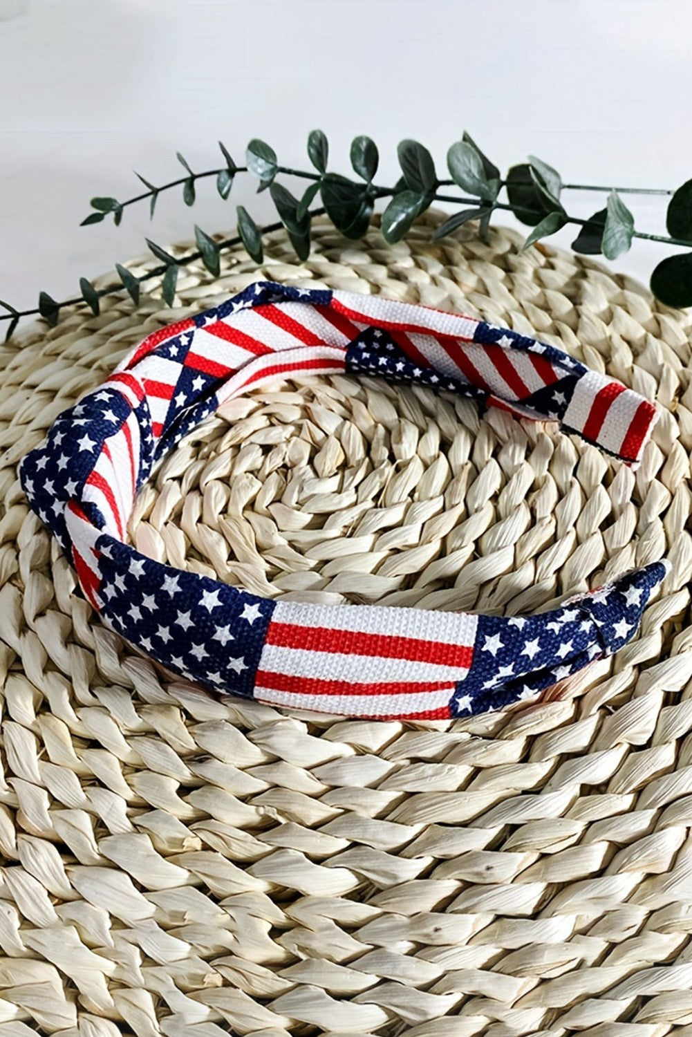 USA Knotted Headband