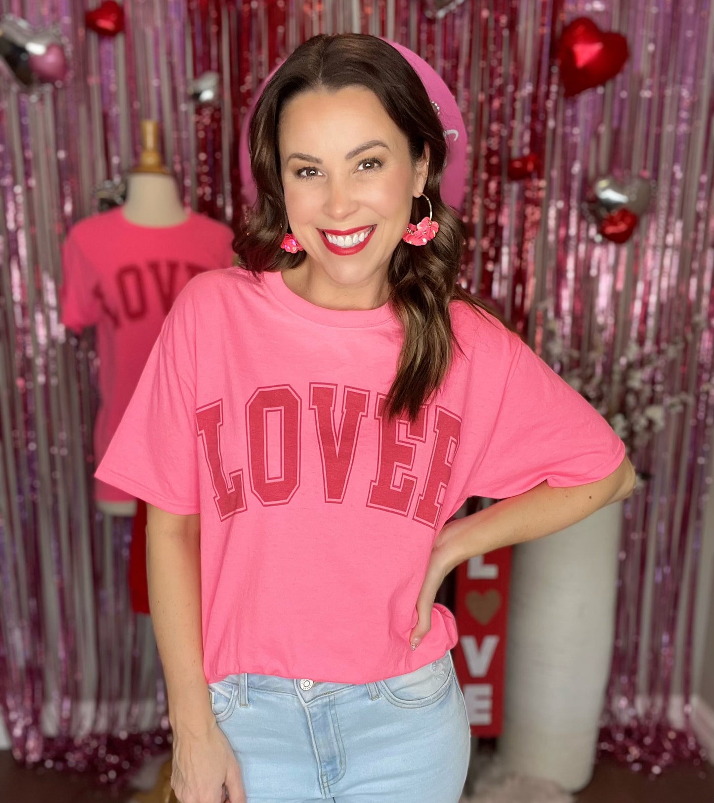 Valentine's Lover Graphic T-Shirt