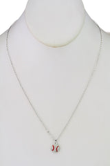 Baseball Pendant Necklace